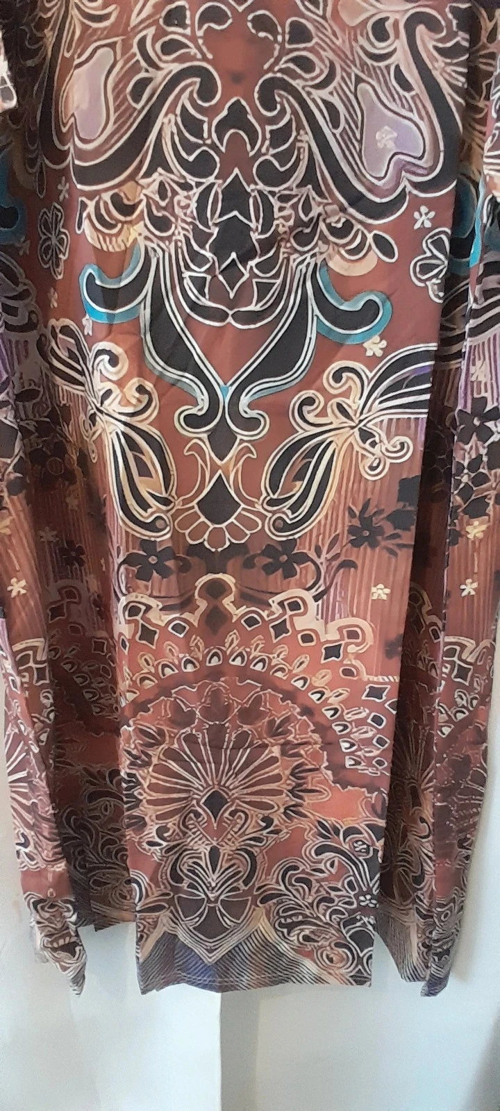 Vestido longo estilo kaftan/boho, Tamanho 5XL – photo 7